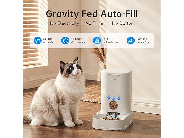 PAWGETHER Gravity 1 Gallon Pet Feeder