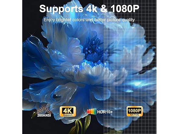 Polaring 1080 Mini Projector