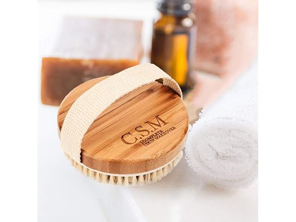 CSM Dry Body Brush Natural Bristle Exf