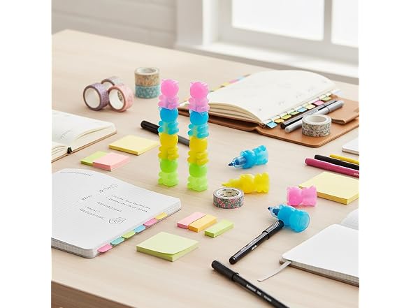 Fun Express 6" Stackable Bears Highlighters