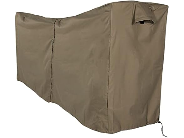 Sunnydaze 8-Foot Firewood Log Rack Cover, Khaki