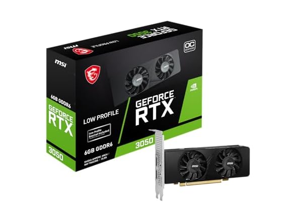 GeForce RTX 3050 LP 6G OC Gaming Card