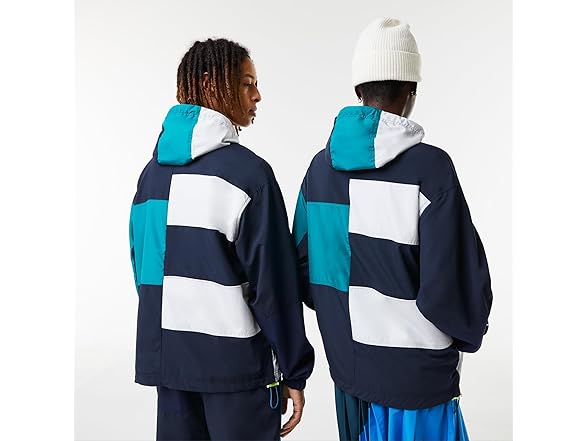 Lacoste Unisex Holiday Patchwork Jacket (S)