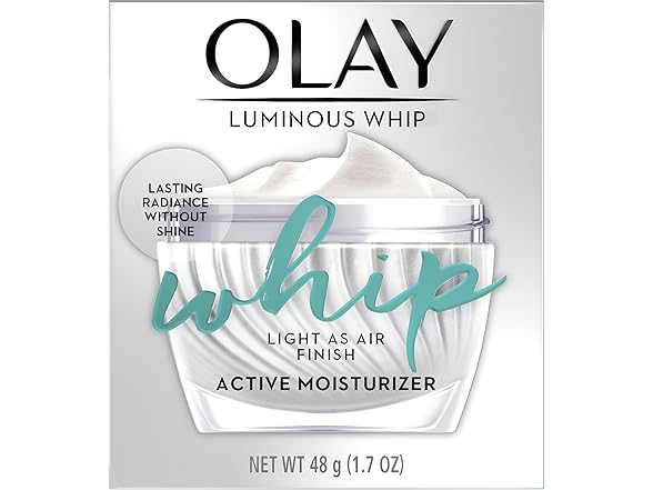 Olay Luminous Whip Face Moisturizer, 1.7 oz