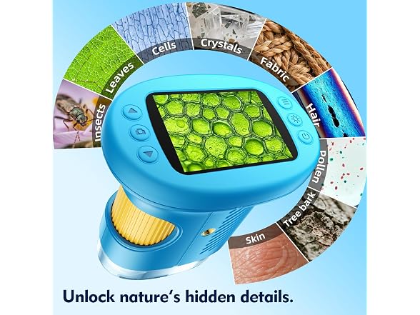 Odatay Handheld Kids Microscope