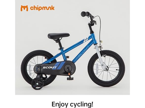 Chipmunk Kids Bike Scout Blue