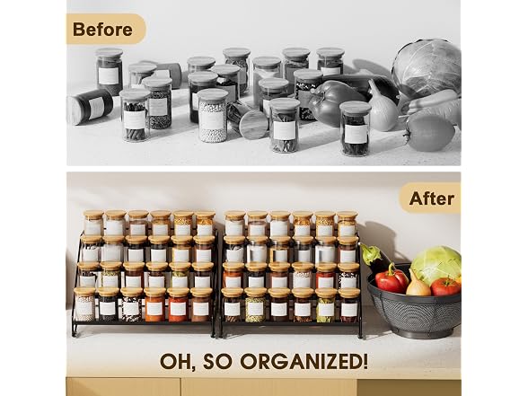 4-Tier Spice Rack Organizer