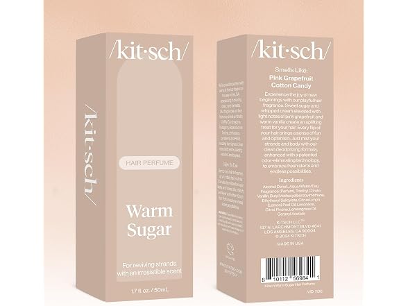 Kitsch Warm Sugar Hair Perfume and Body Mist 50ml