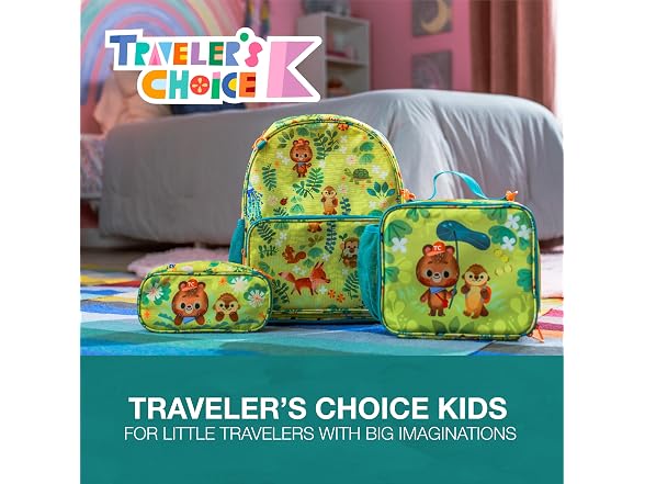 Kids JoJo the Bear's School Adventure, Jungle, Lunch Bag