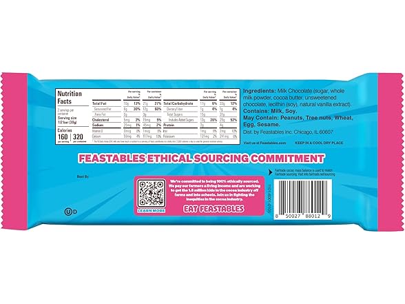 MrBeast Feastables Milk Choc King Size 10ct