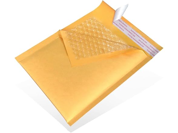 Supply Air Supply Air Kraft Bubble Mailers #CD Size
