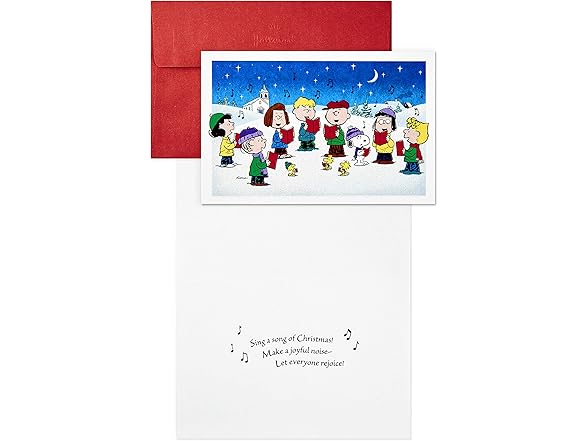 Hallmark Peanuts Christmas Cards