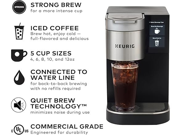 Keurig K-2550 Coffee Maker With Brew Over Ice