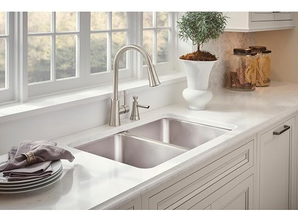 Elkay Double Bowl Undermount Stainless with Perfect Drain