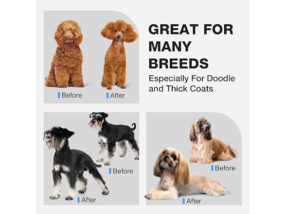 Dog Clippers for Thick Heavy Coats