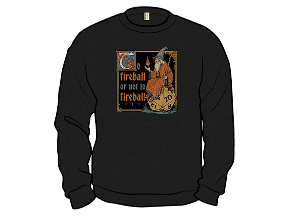 Medieval Wizard Fireball