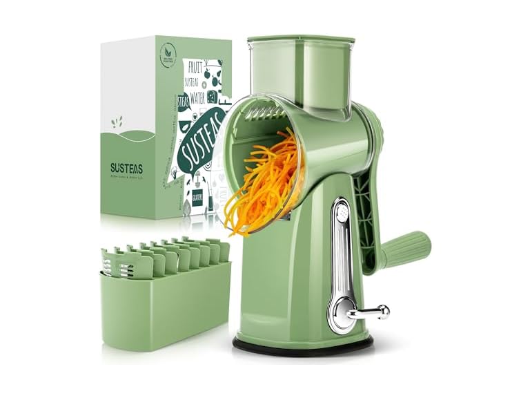 Rotary Cheese & Vegetable Grater Slicer