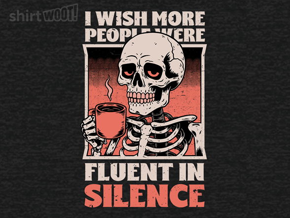 Skull Coffee Silence