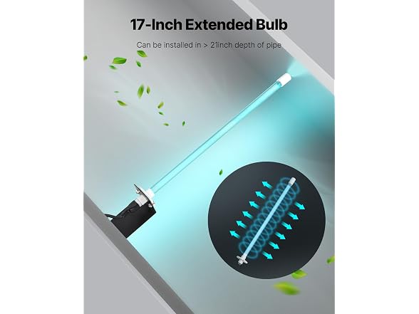 HVAC Air Purifier, 25W 254nm UV UVC