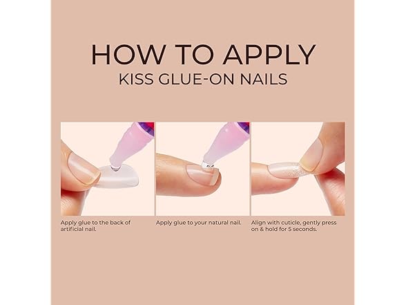 KISS Classy, Press On Nails Dashing
