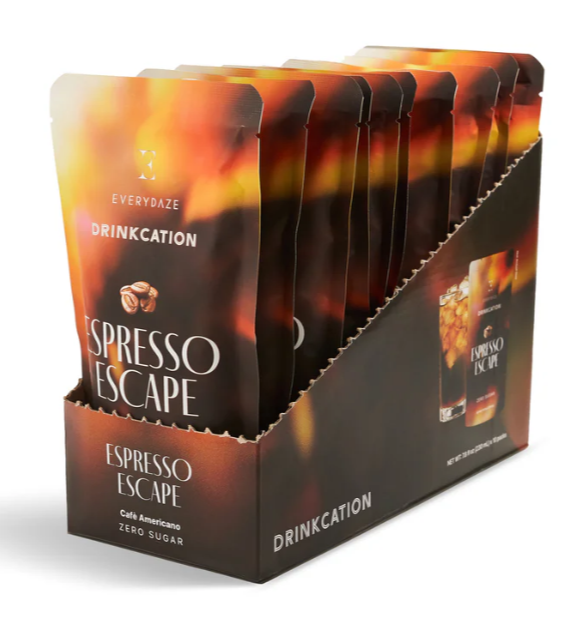 (20ct) EVERYDAZE Drinkcation Zero Sugar Espresso Escape - Gallery 11