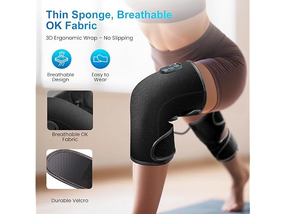 COMFIER Graphene Heated Knee Massager