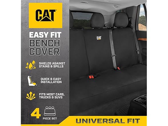 CAT Rear Seat Cover 60/40 Split