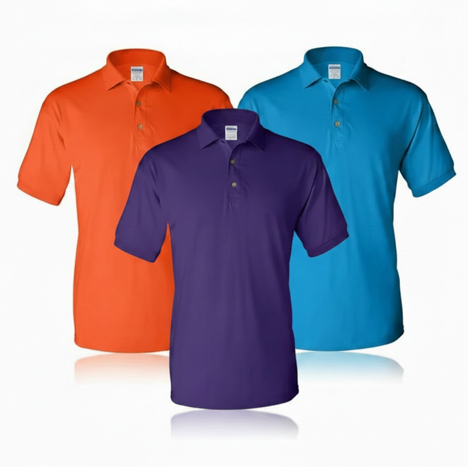 3-Pack Gildan XL Polos Cotton Blend - Gallery 4