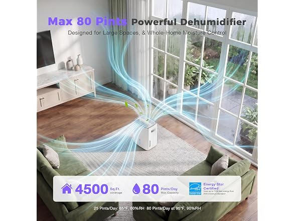 Boglvr 6000 Sq.Ft. Energy Star