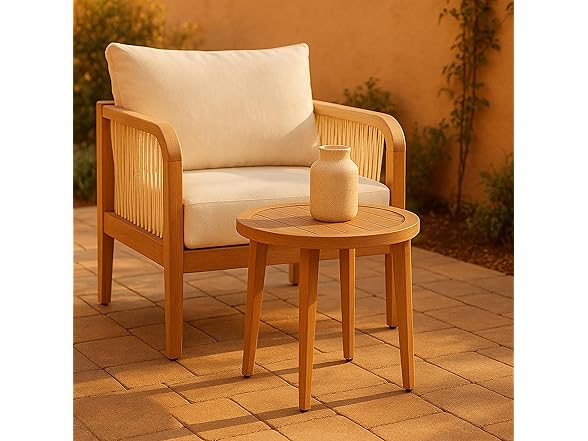 Maui Aluminum Patio Side Table