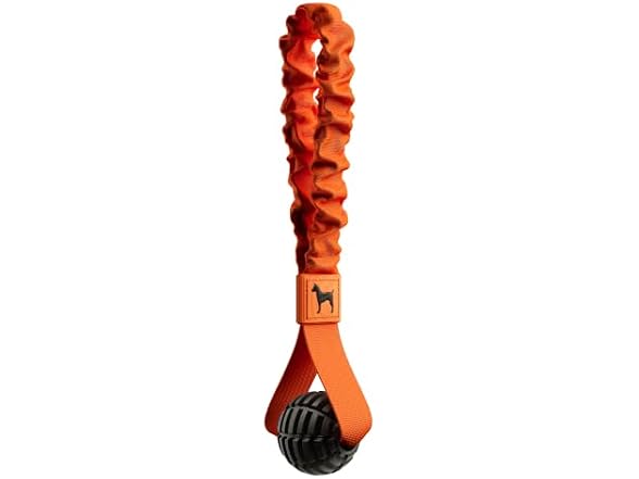NOAH & PAW Luxury Dog Toy, TPU- Sling, Black