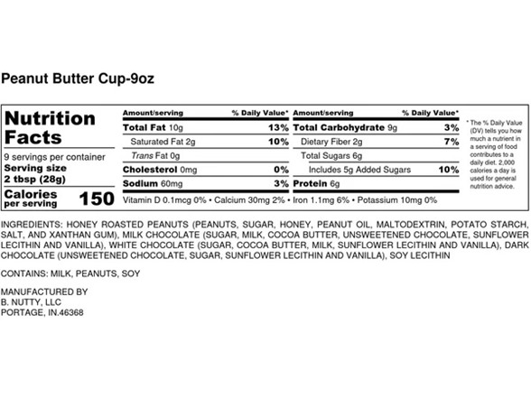 (5pk) bNutty Gourmet Peanut Butter – Holiday Favorites