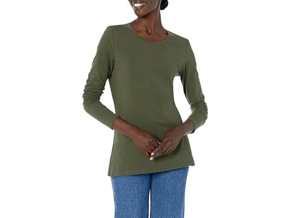 Amazon Essentials Women Crewneck T-Shirt