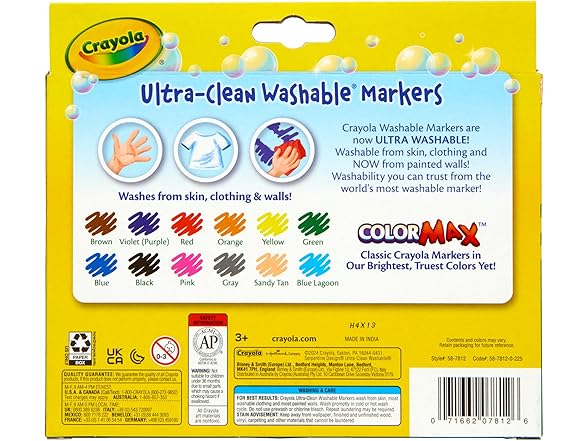 Crayola Broad Line Markers (12 Count)