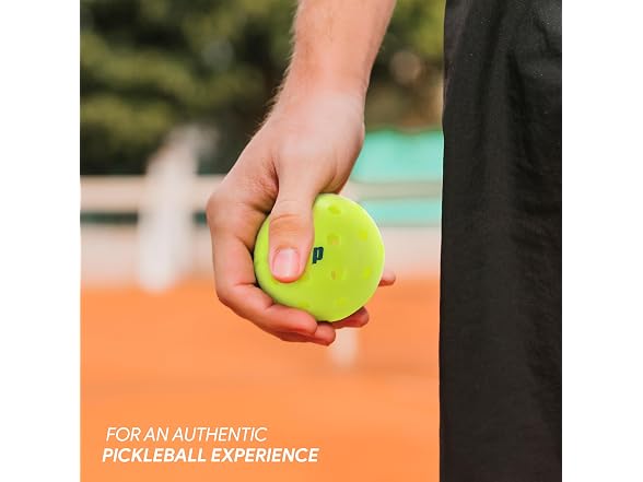 Prince - Pickleballs, 40-Hole Balls 3PK