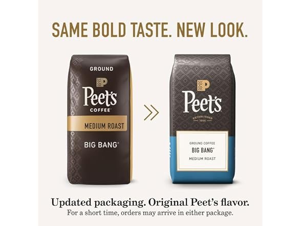 Peet's Coffee, Medium Roast Ground Coffee, 10.5 oz