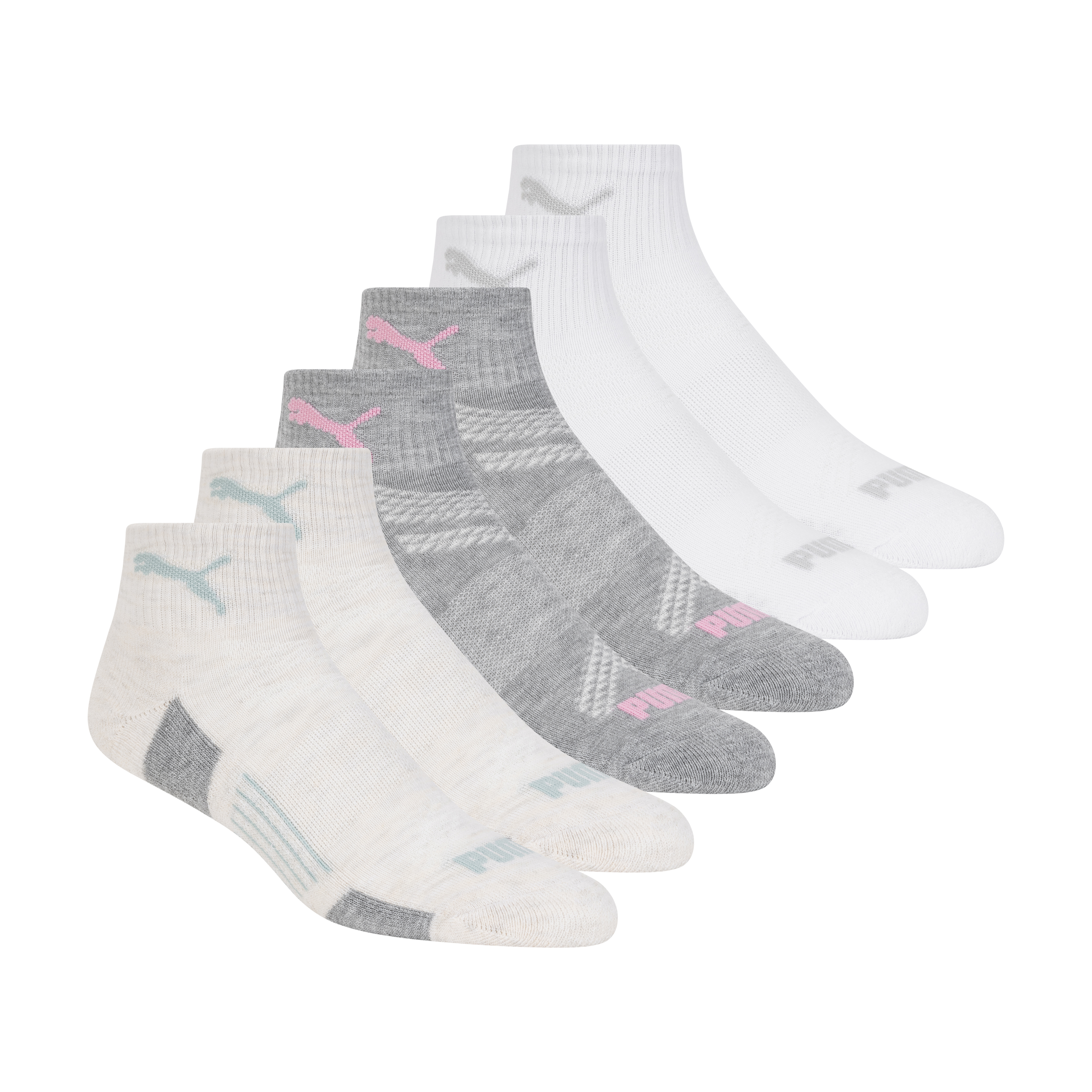PUMA Women's 12-Pairs Quarter Crew Socks - Gallery 16