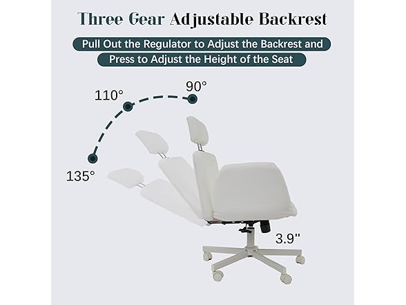 Azaeahom Wide Office Chair