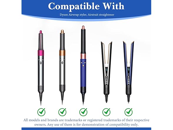 Linkidea 2 Pack Curling Iron Holder