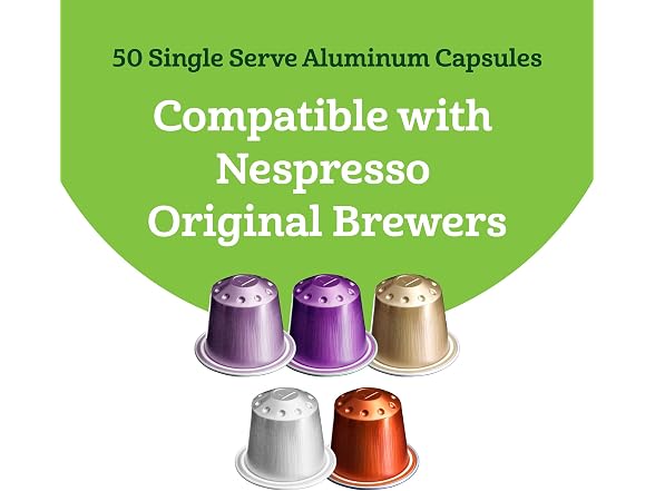 50ct Amazon Fresh Espresso Dark, Medium & Light