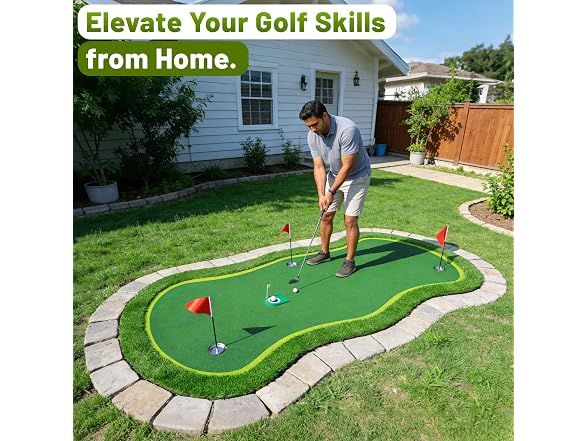 Bearwill Golf Putting Green,5ft x 10ft - Gallery 6