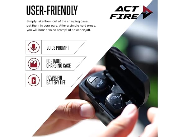 ACT FIRES Shooting Ear Protection