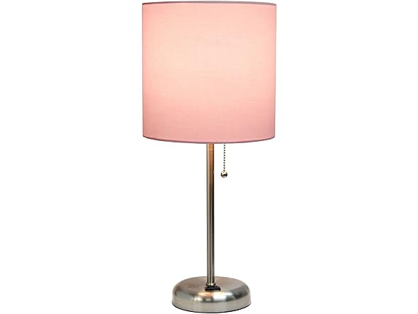 Creekwood Home Oslo 19.5" Contemporary Light Pink