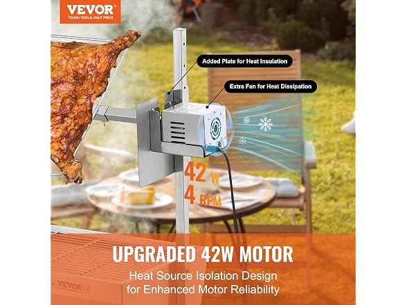 VEVOR Upgrade Rotisserie Grill