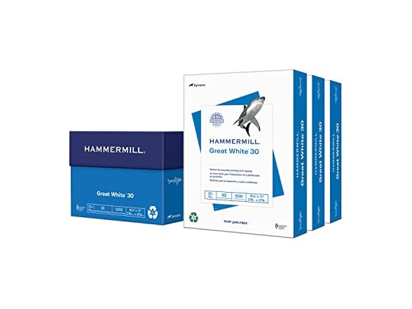 Hammermill Great White 30% Printer Paper