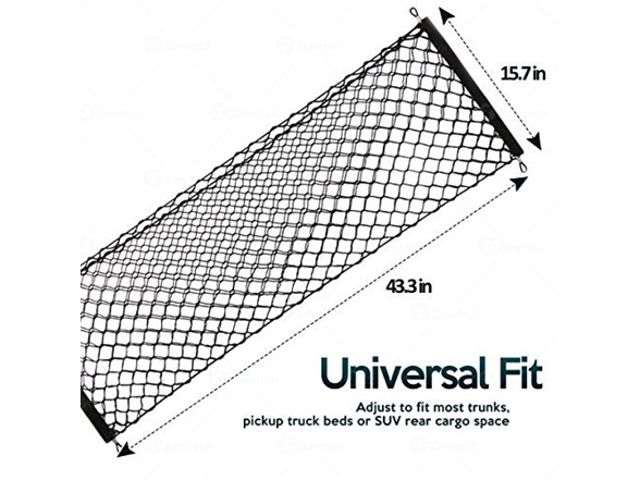 Zone Tech Large Pocket Mesh Storage Net, 2Pk