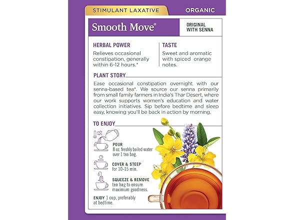Smooth Move Herb Tea 16ct
