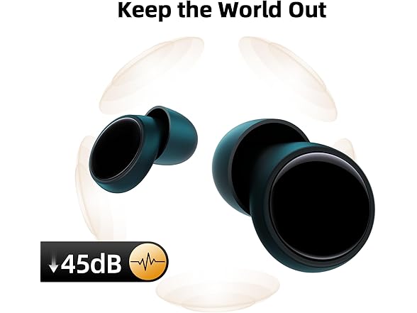 BIGOOD Ear Plugs | 45dB Noise Cancelling