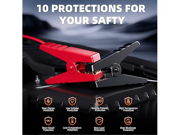 PIRAIL Jump Starter with Air Compressor