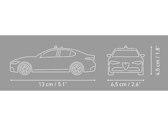 COBI Alfa Romeo Giulia Quadrifoglio Guardia di Finanza, 97 Pieces